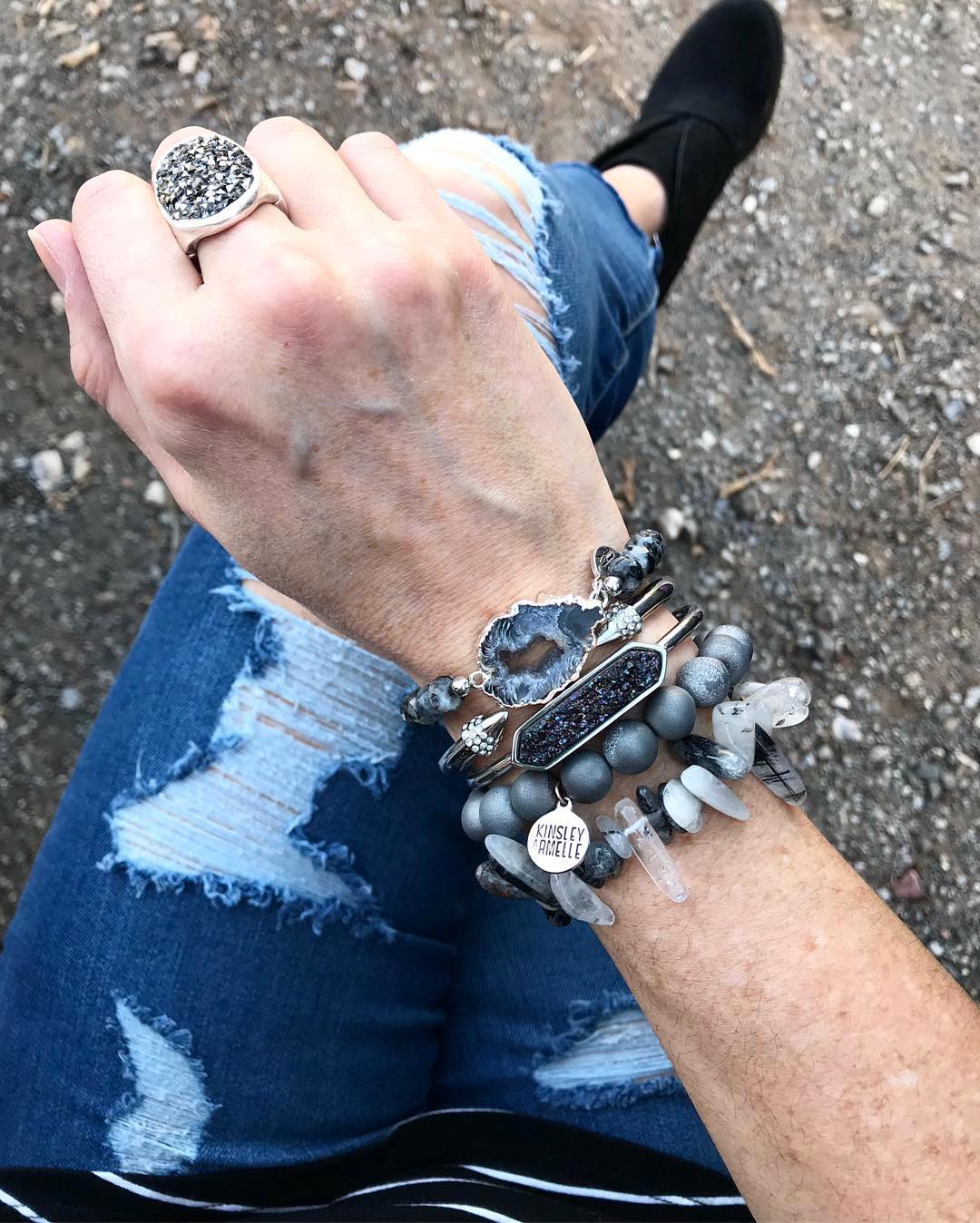 Spike Collection - Silver Ezra Bracelet