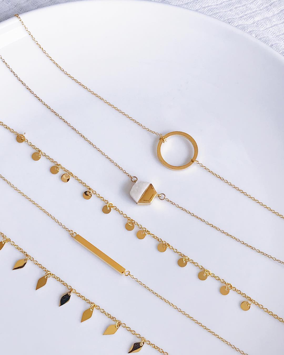 Fighter Longhorn Pendant Necklace in Gold | Uncommon James