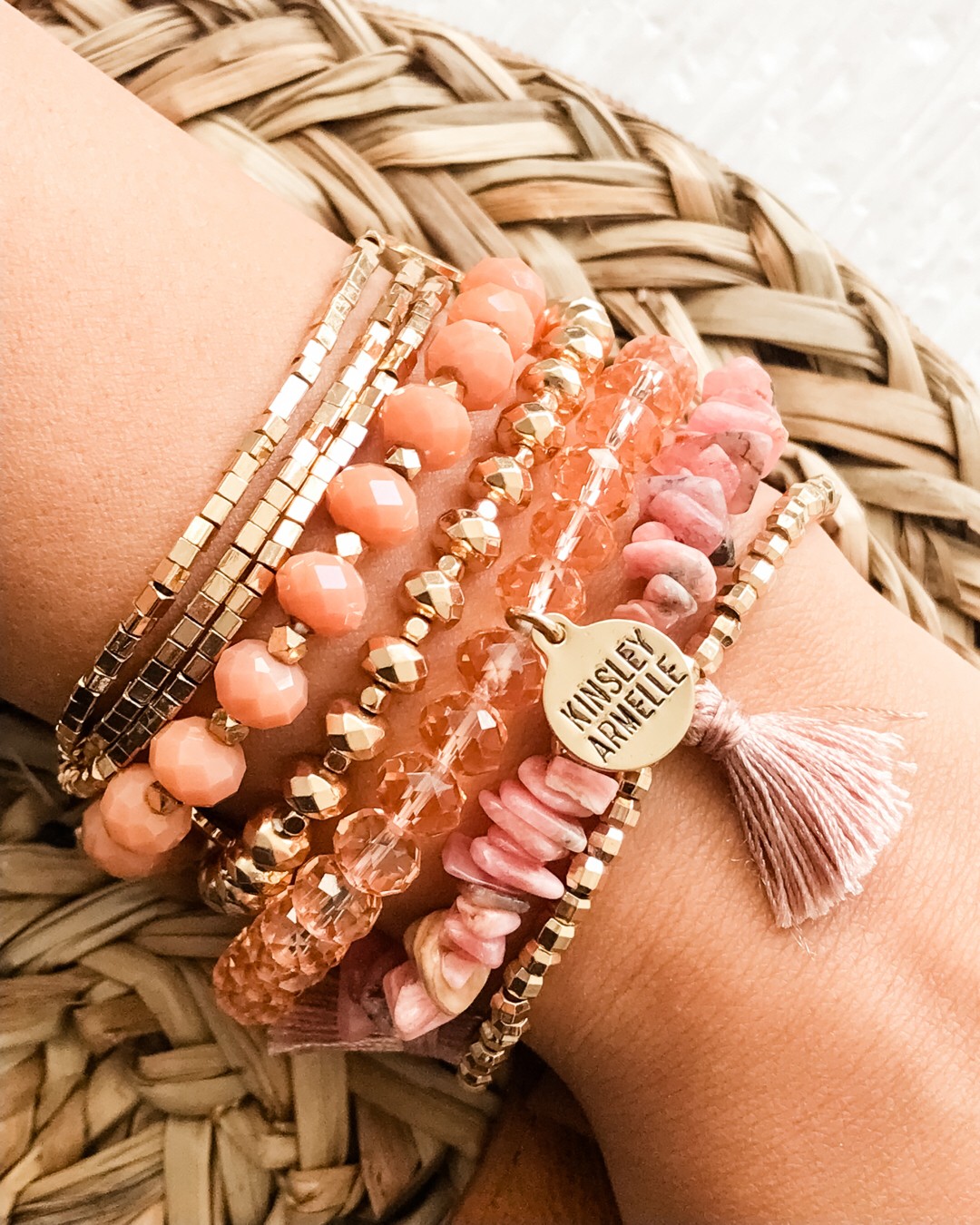 Stacked Collection - Coco Bracelet Set | Kinsley Armelle® Official