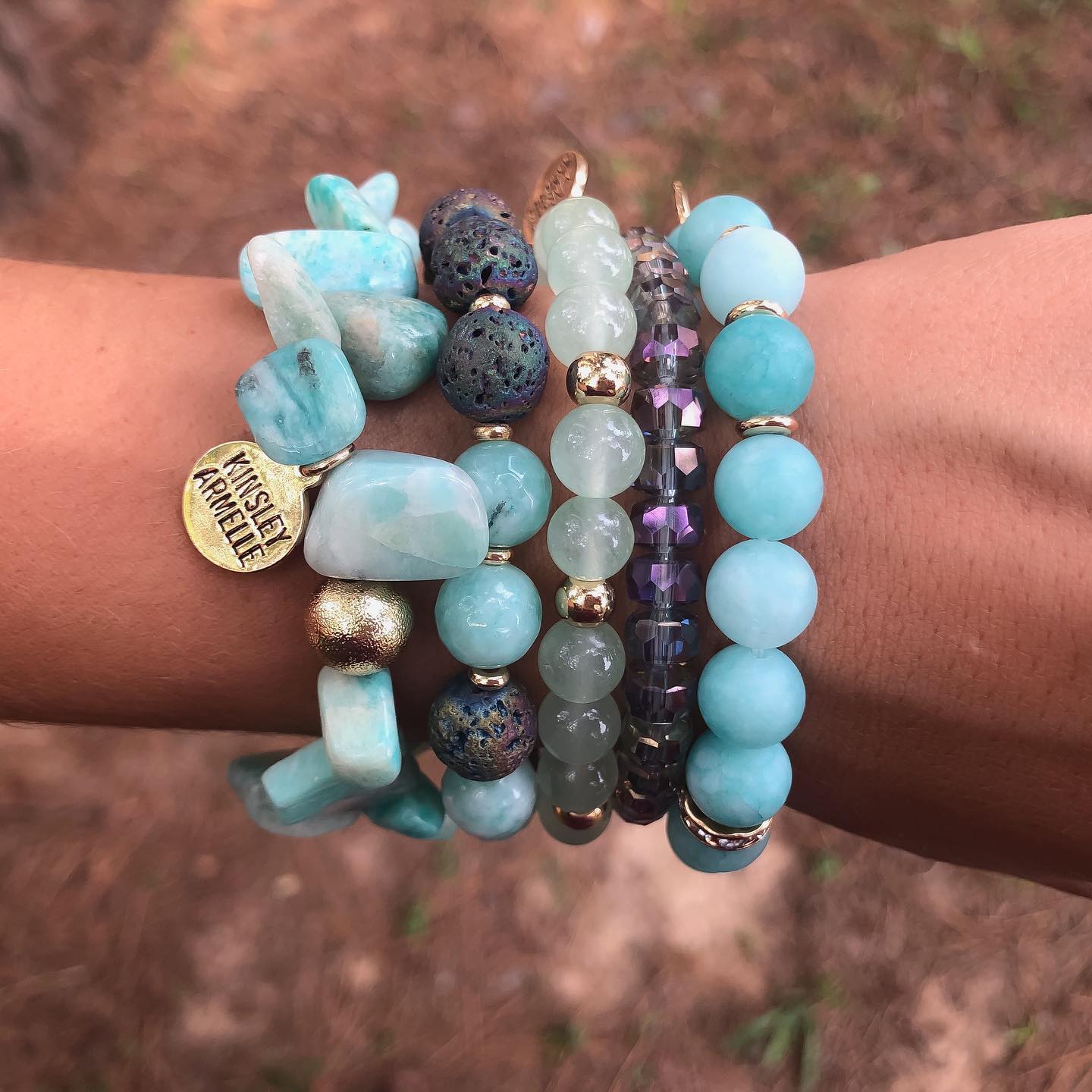 Stacked Collection - Baja Bracelet Set | Kinsley Armelle