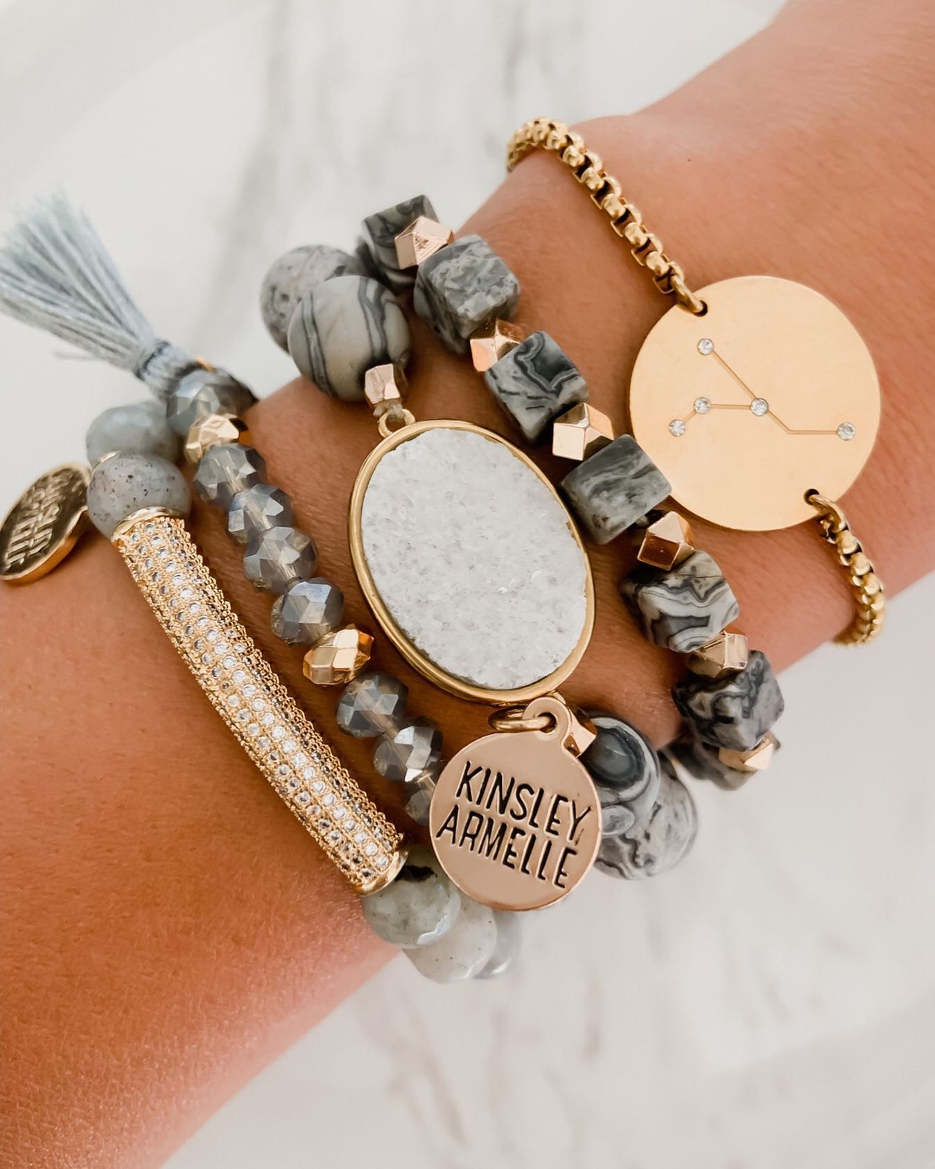Glitz Collection - Haze Bracelet | Kinsley Armelle® Official