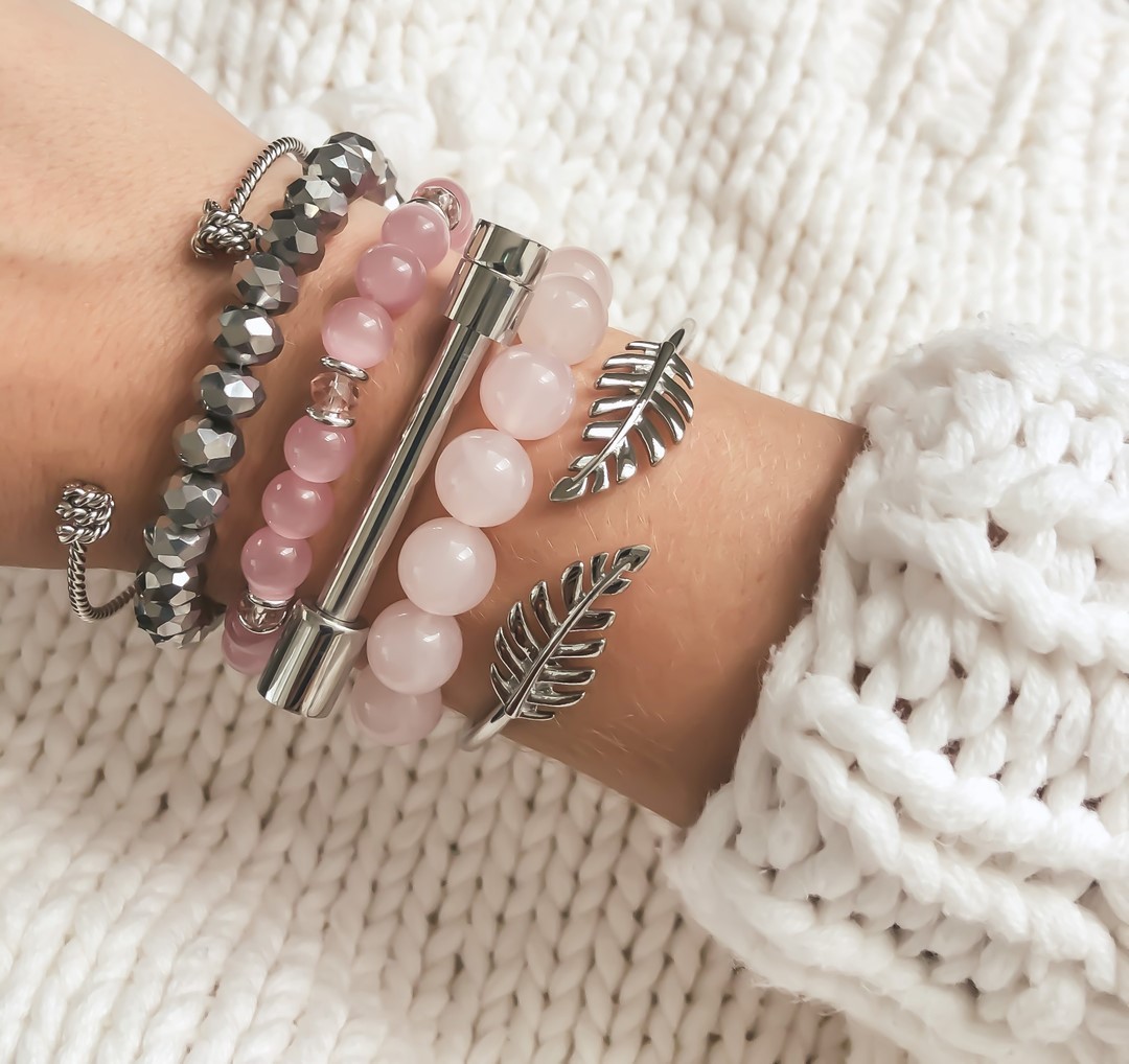 The Barre Tassel Bracelet in Pink - TheTinyTassel