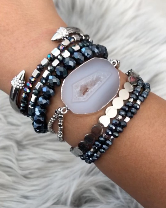 Stacked Collection - Silver Liberty Bracelet Set