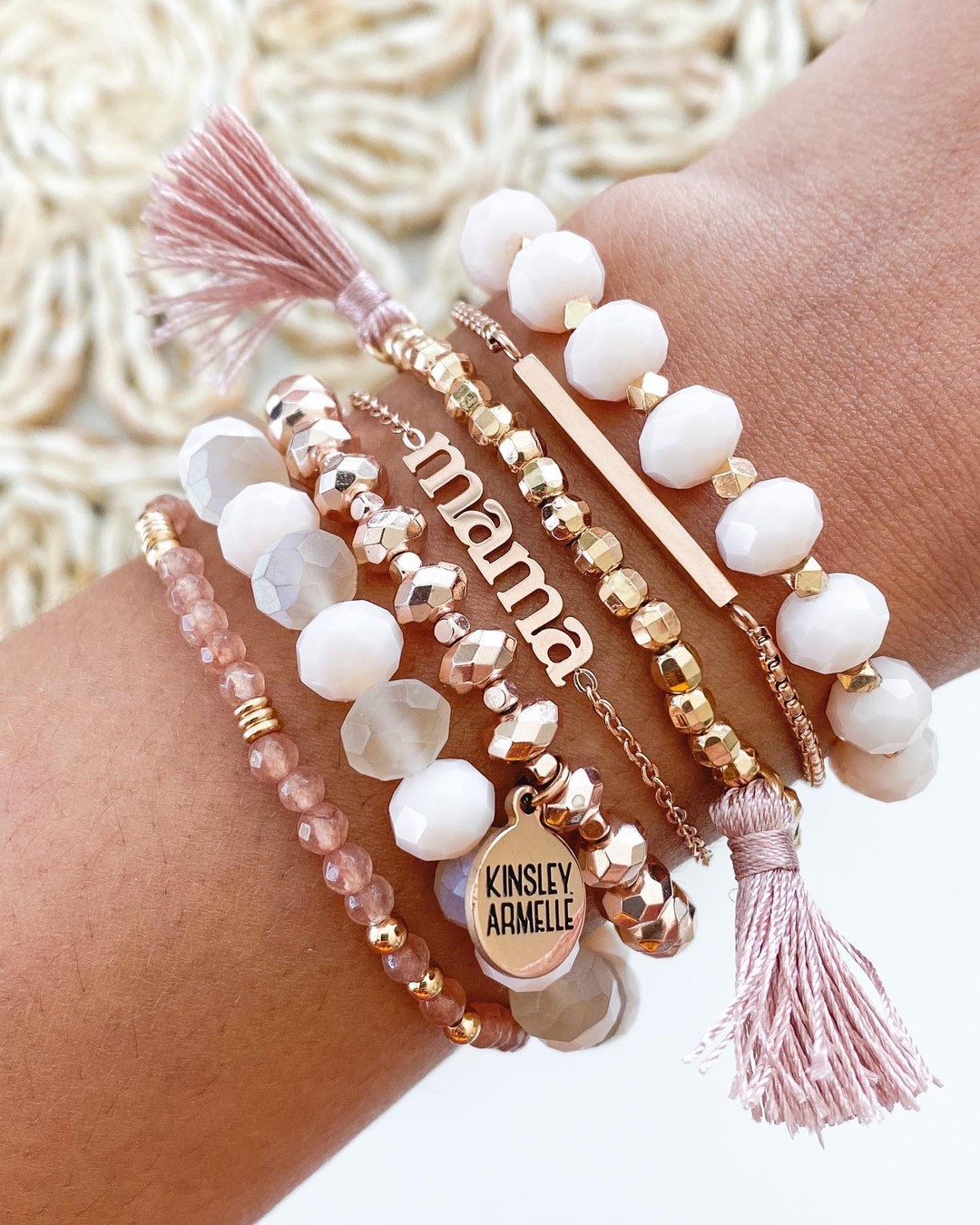 Stacked Collection - Coco Bracelet Set | Kinsley Armelle® Official