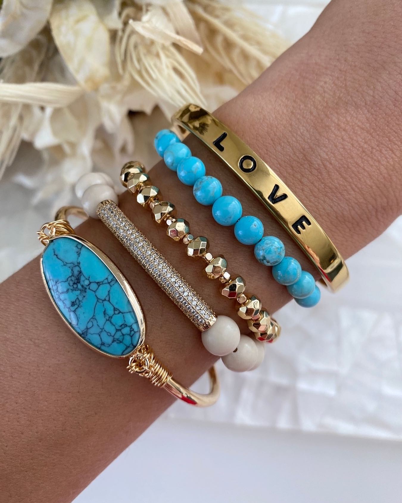 Sedona Collection - Turquoise Bracelet | Kinsley Armelle