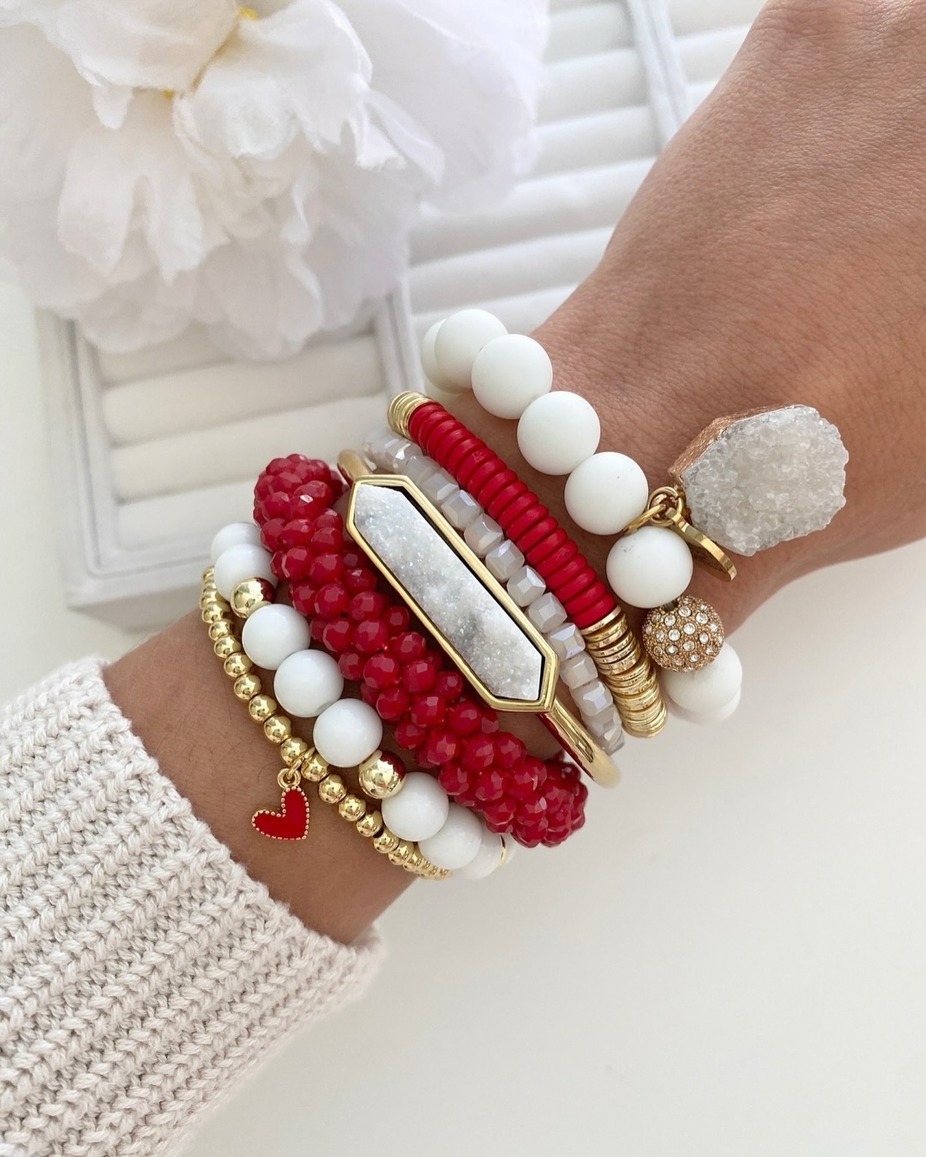 Bangle Collection - Quartz Bracelet | Kinsley Armelle® Official