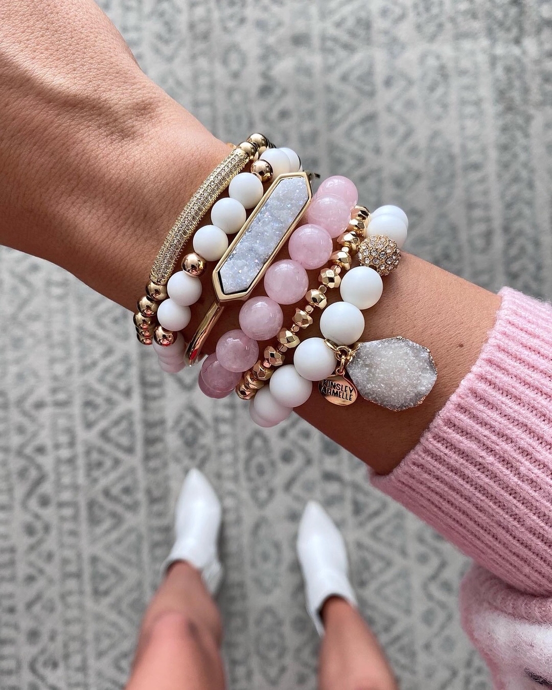 Bangle Collection - Quartz Bracelet | Kinsley Armelle® Official