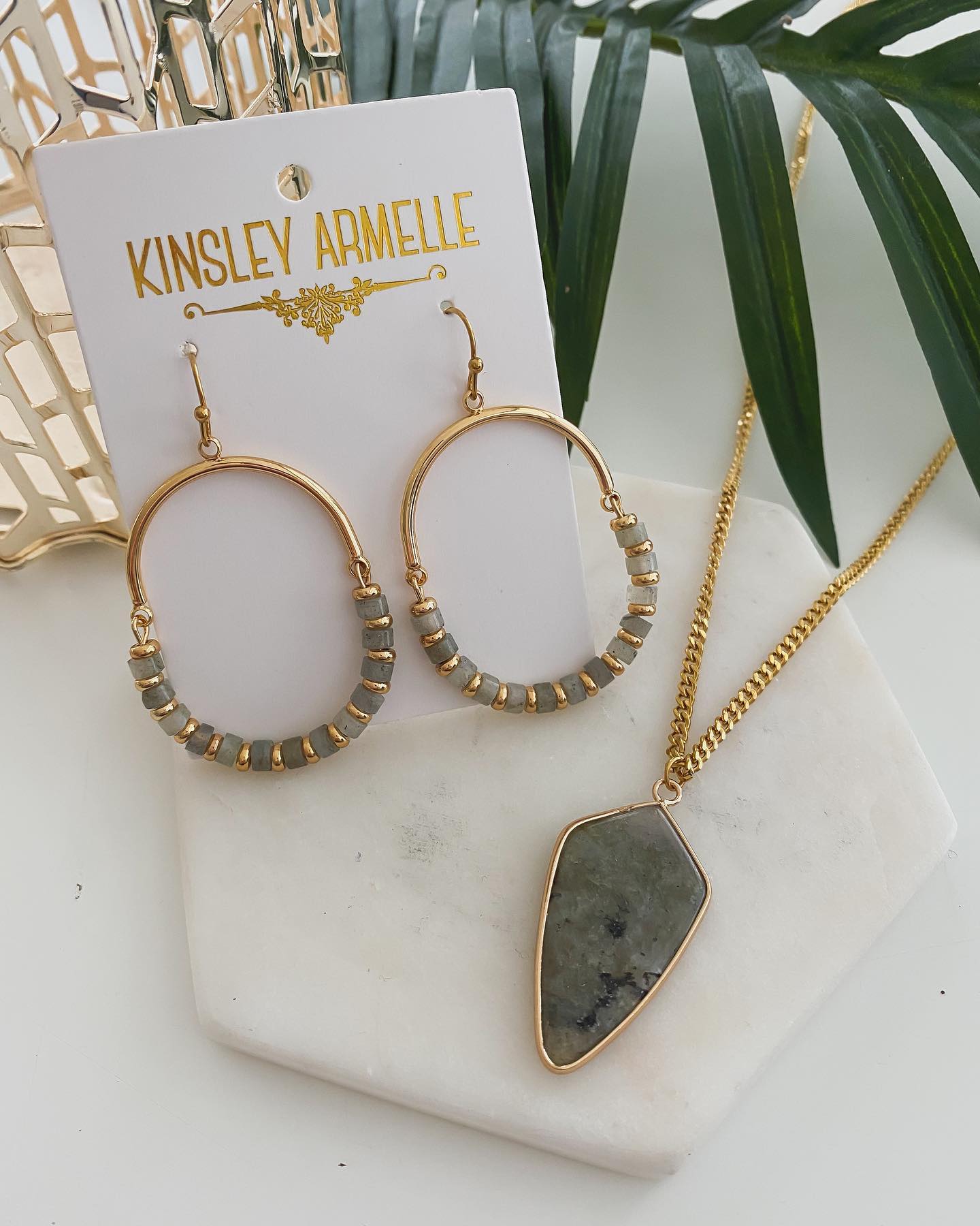 Naomi Collection - Haze Earrings | Kinsley Armelle® Official