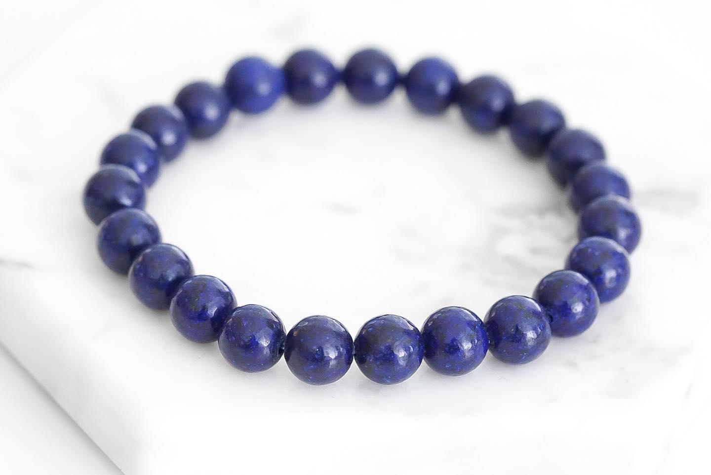 Orbit Collection - Indigo Bracelet 8mm | Kinsley Armelle® Official