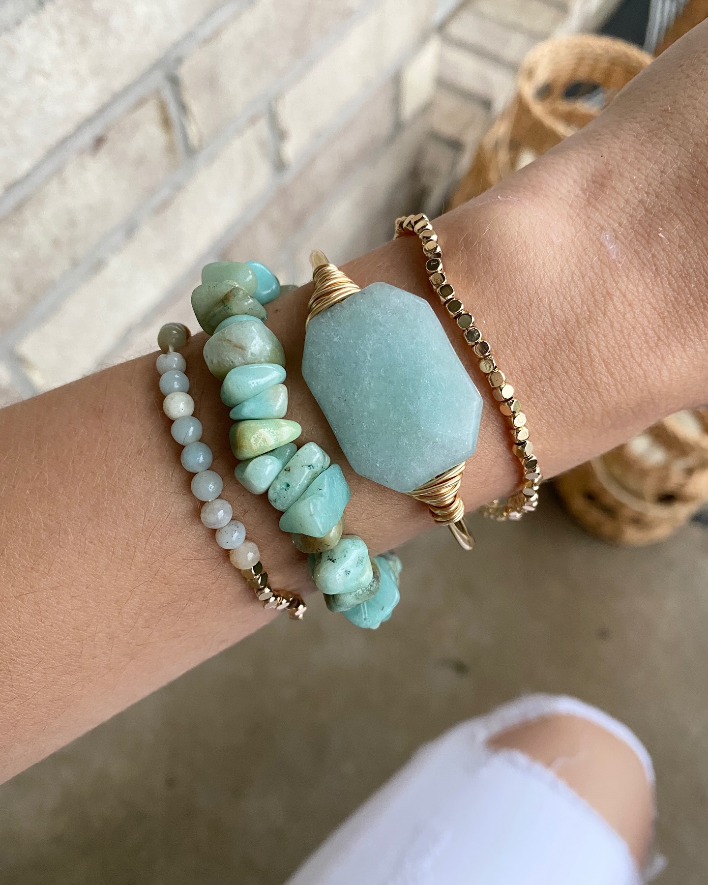 Amazonite Beaded 2024 Bracelet