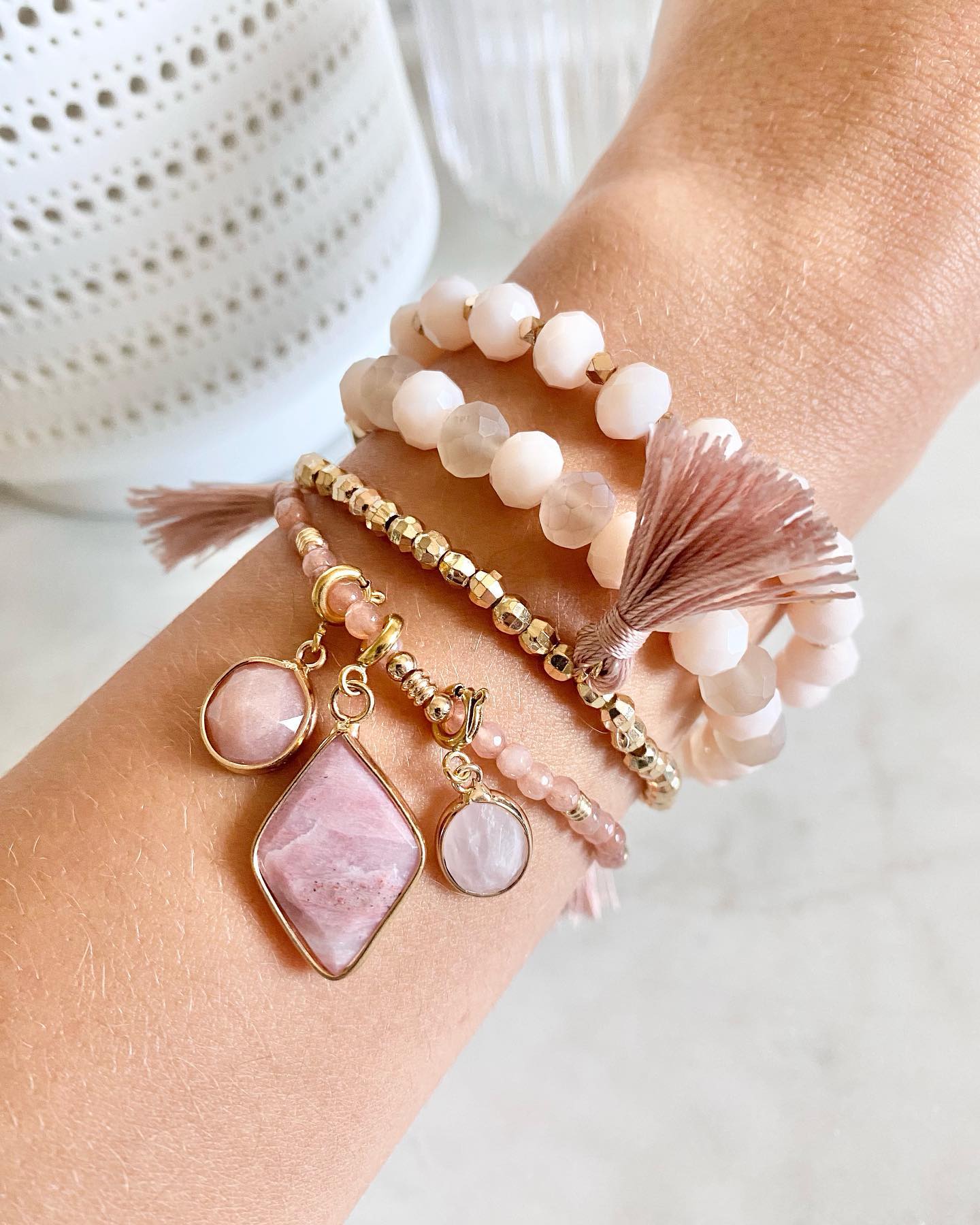 Stacked Collection - Coco Bracelet Set | Kinsley Armelle® Official