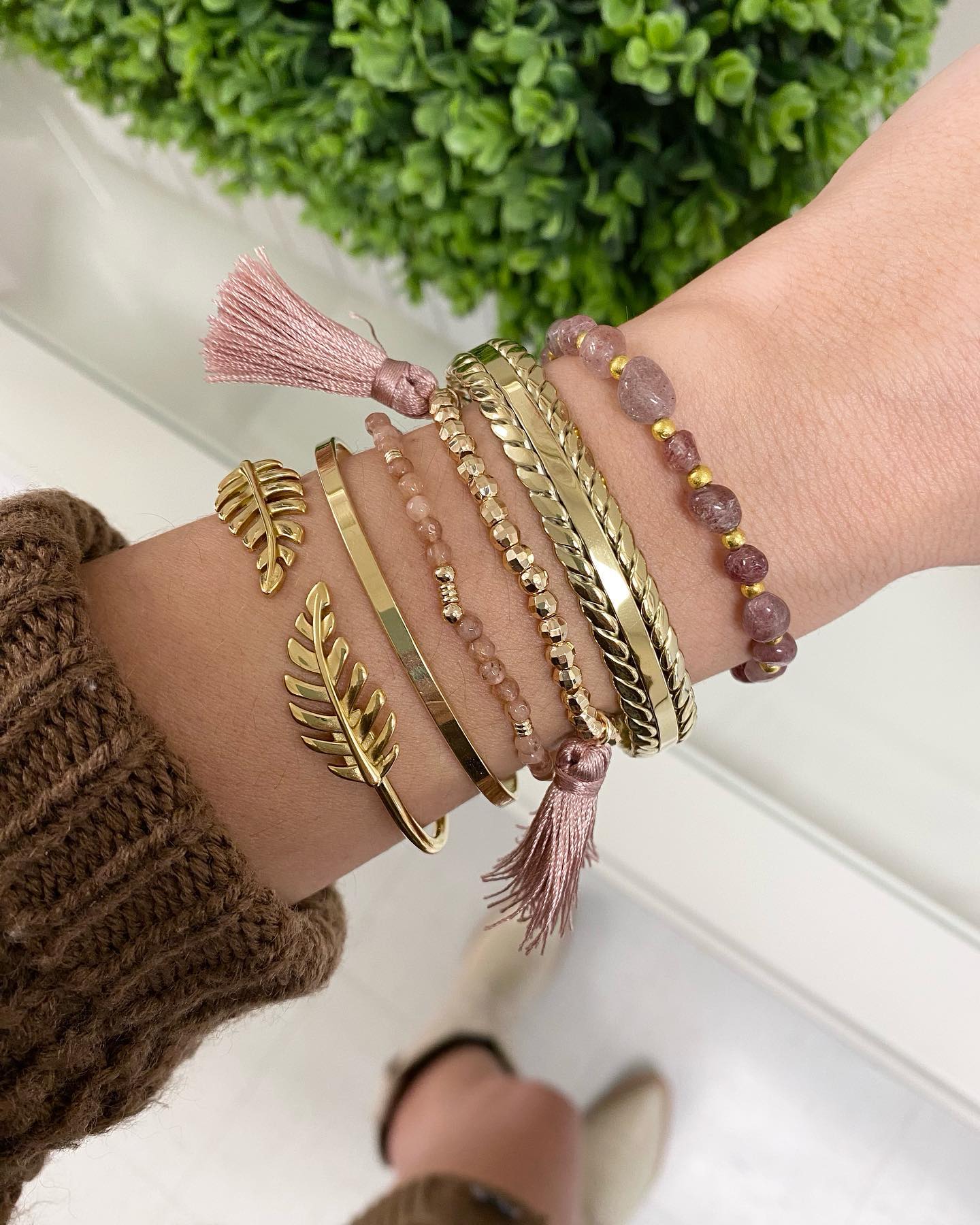 Stacked Collection - Coco Bracelet Set | Kinsley Armelle® Official