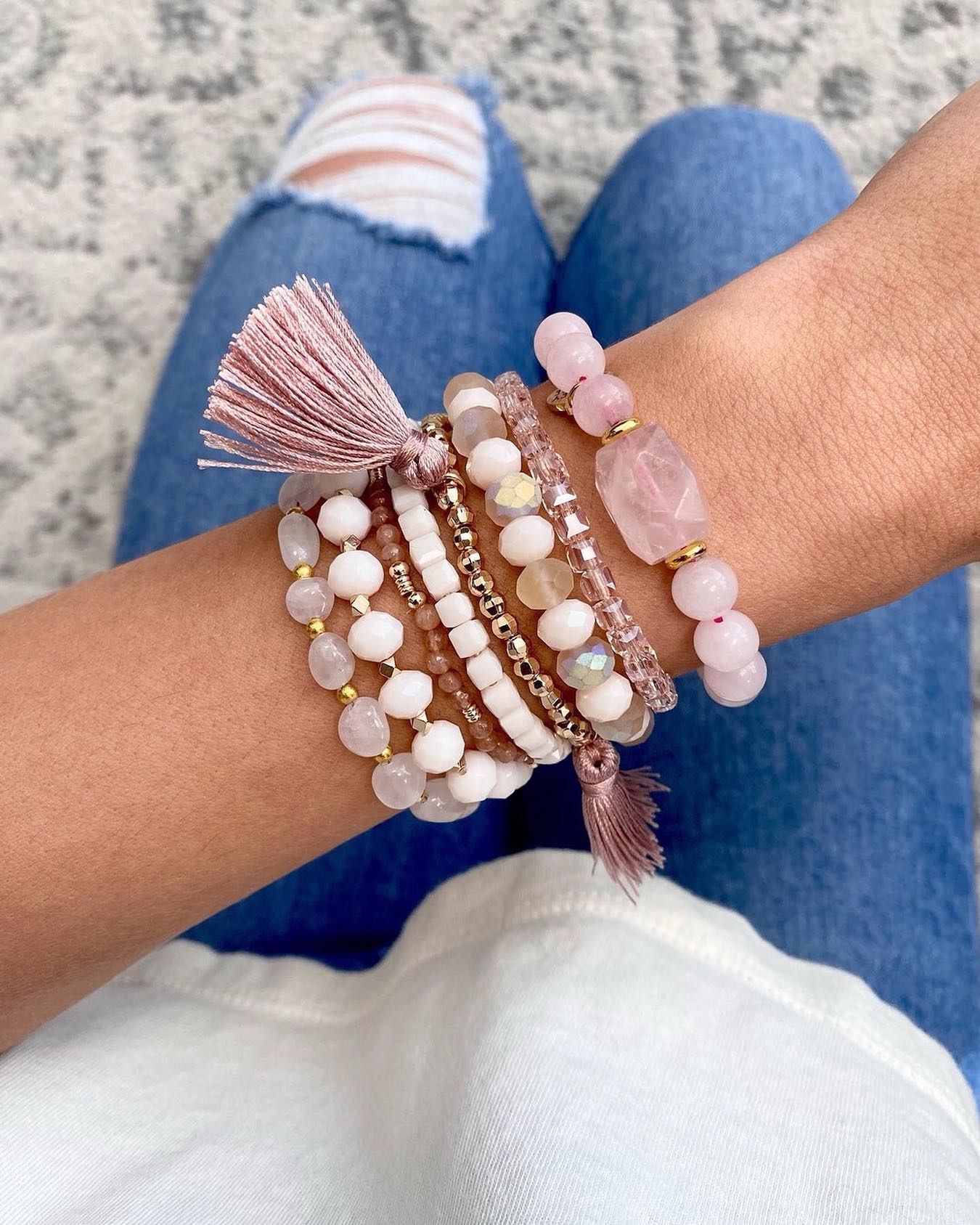 Stacked Collection - Coco Bracelet Set | Kinsley Armelle® Official