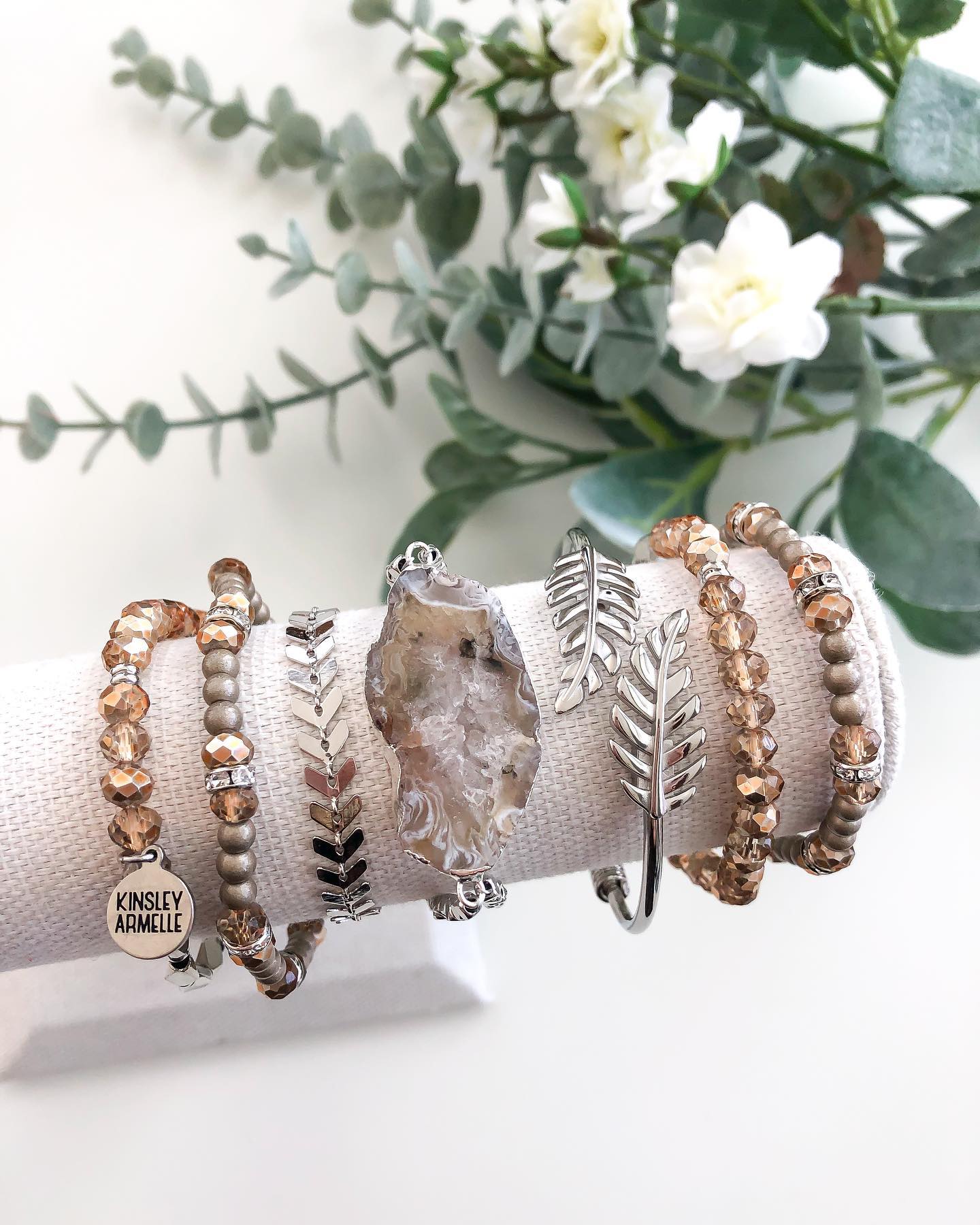 Stacked Collection - Silver Liberty Bracelet Set