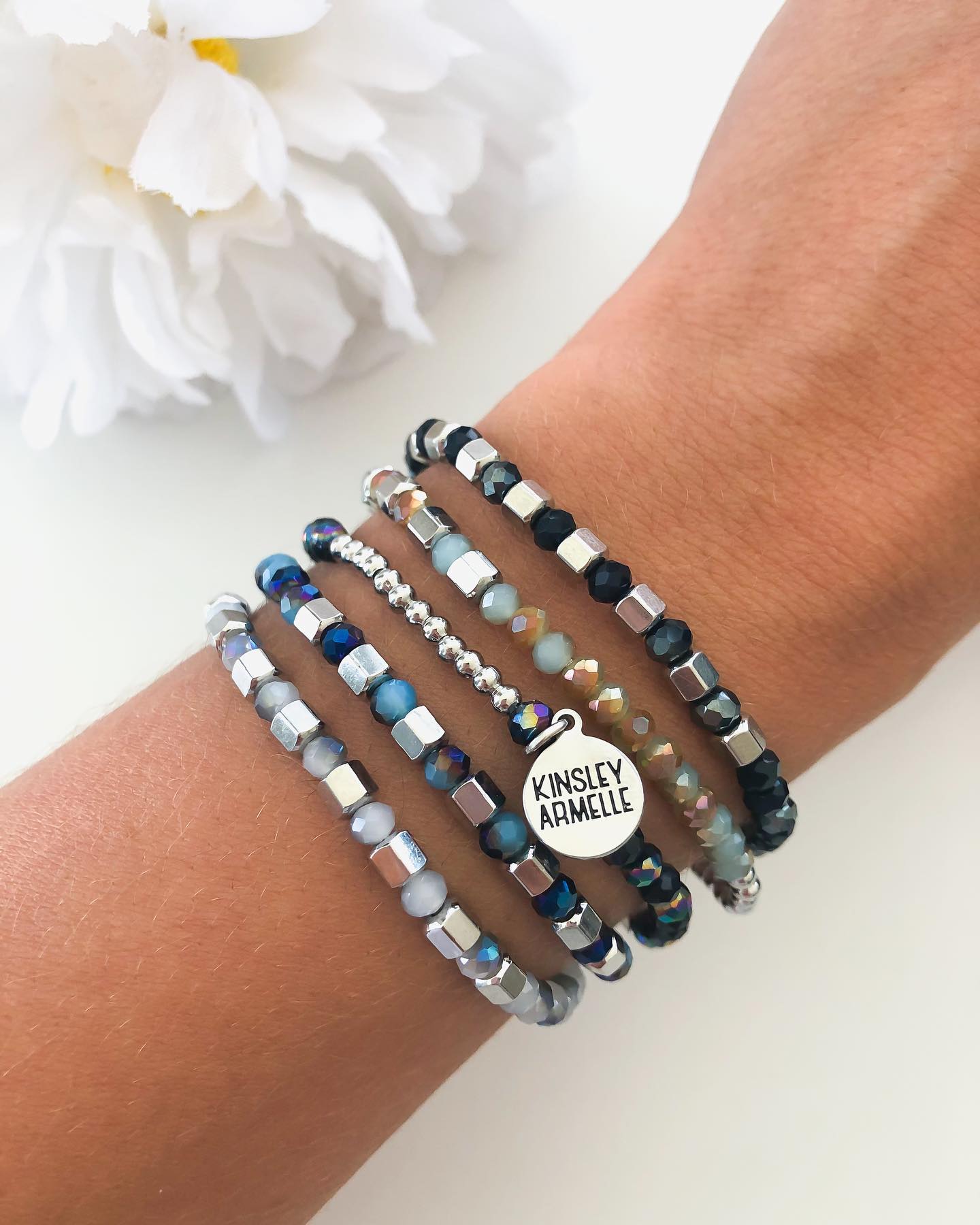 Stacked Collection - Silver Liberty Bracelet Set