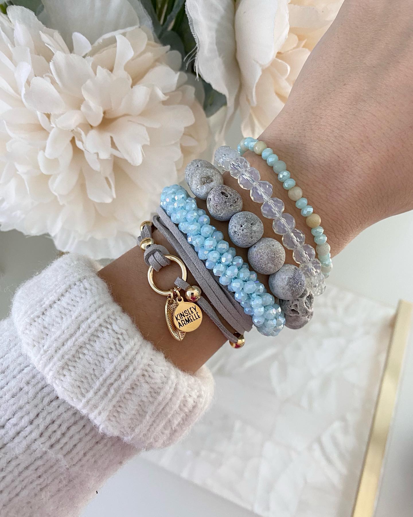 BREATHE & GRATEFUL Classic Bracelet Pack – MyIntent Project