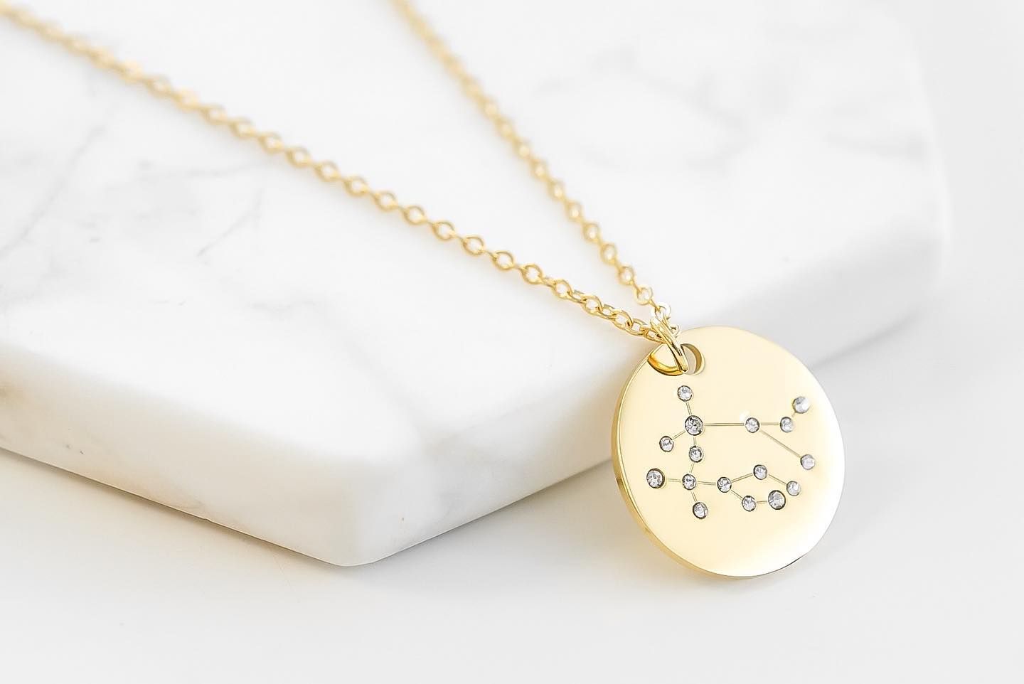 Zodiac Collection - Gemini Necklace (May 21 - June 20) | Kinsley