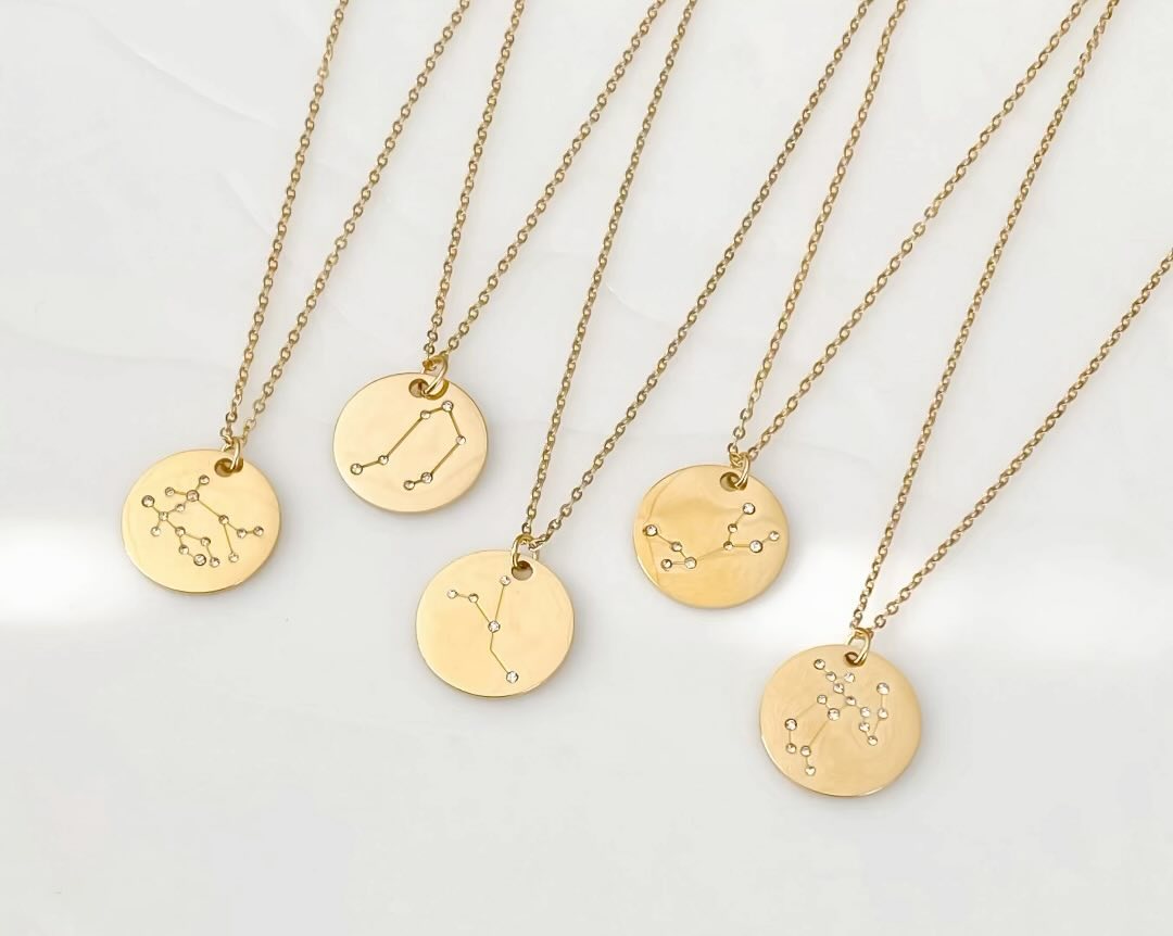 Zodiac Collection - Gemini Necklace (May 21 - June 20) | Kinsley